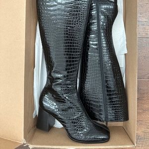 Reformation Nylah Nappa Knee Boots